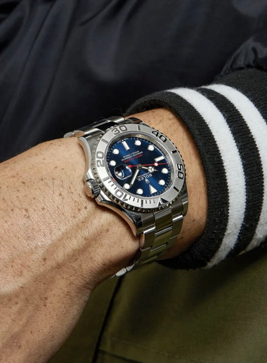 ROLEX YACHT MASTER BLUE
