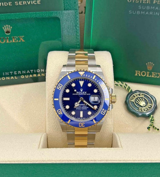 SUBMARINER BICOLOR ORO/BLUE 2025