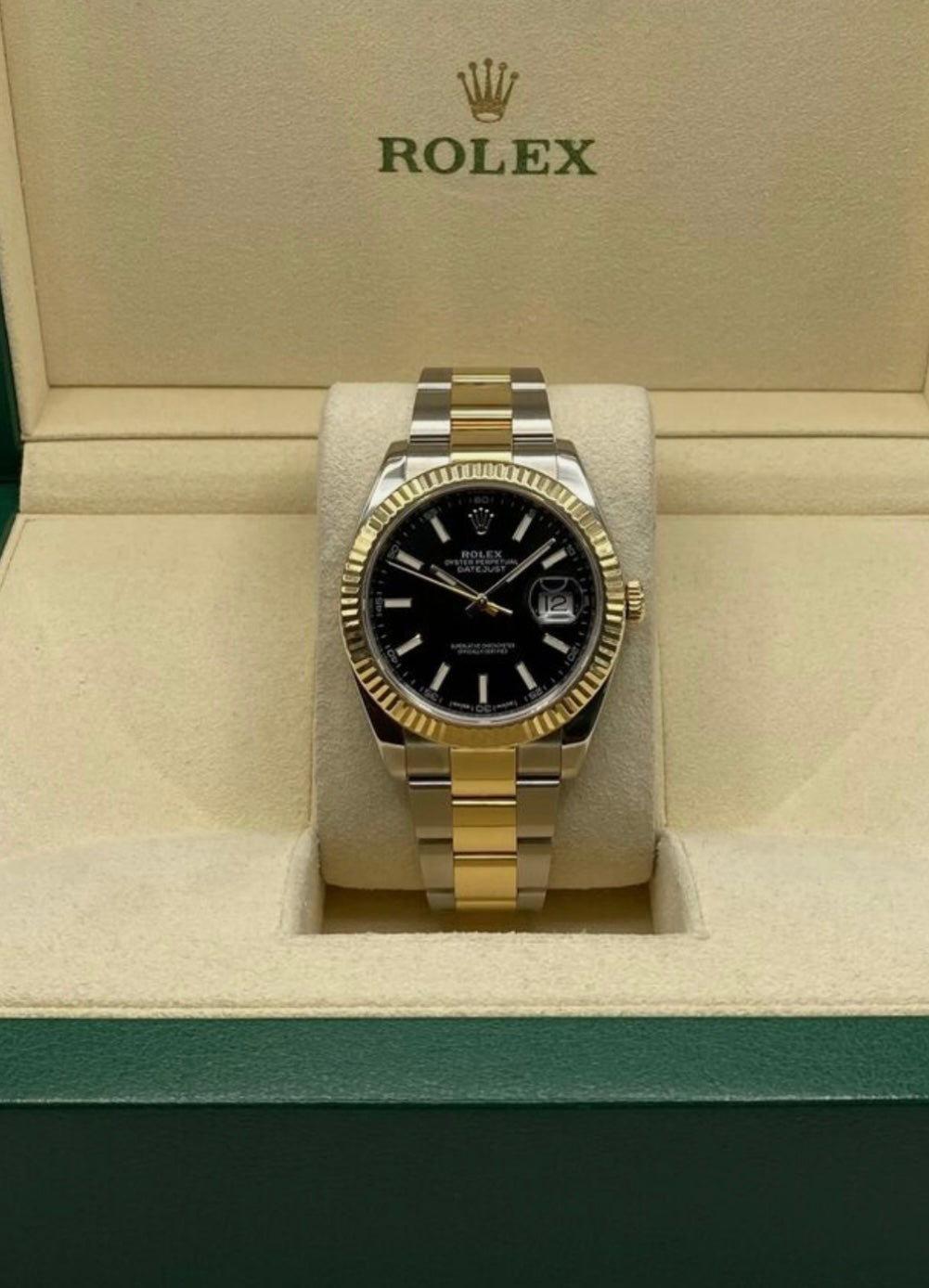 DATEJUST BICOLOR BLACK DIAL 2025