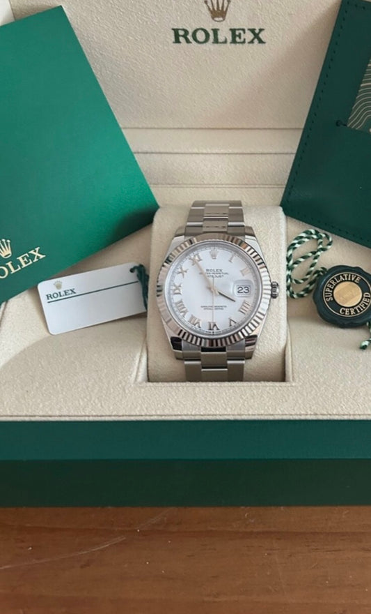 DATEJUST OYSTER WHITE DIAL2025