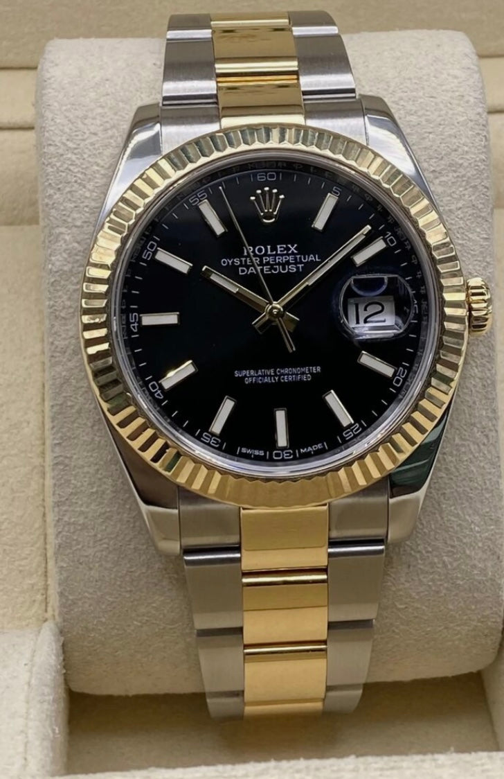 DATEJUST BICOLOR BLACK DIAL 2025