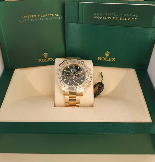 DAYTONA GOLD BLACK DIAL 2025